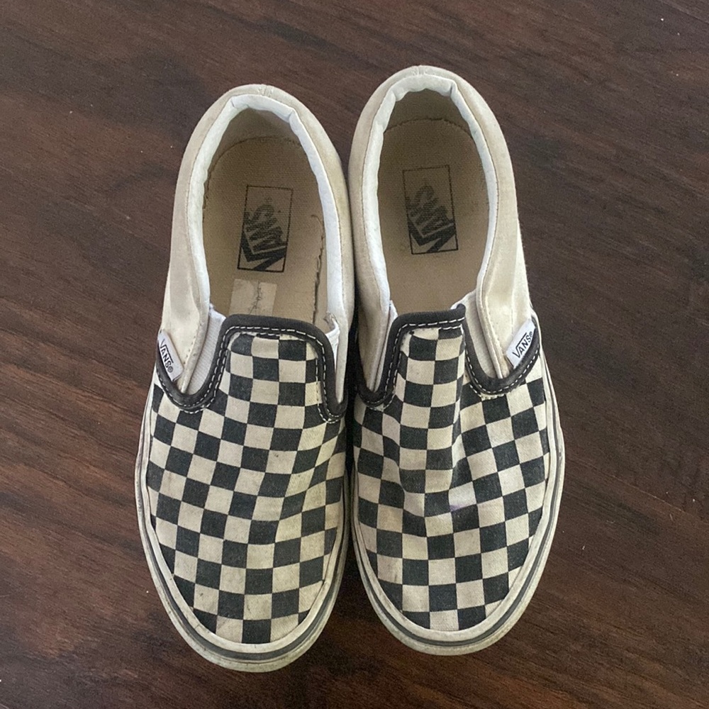 Checkered Vans